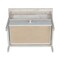 International Concepts Mission EnteRTAinment / TV Stand, 28", Unfinished TV-28 - alternate 4